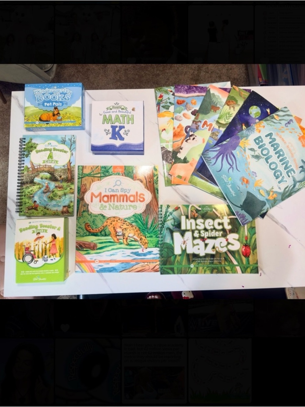 Good and Beautiful Kindergarten Bundle